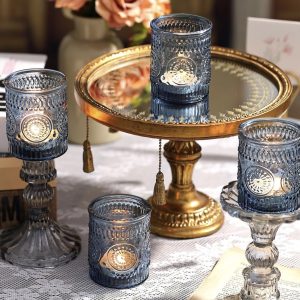 Blue Votive Holders ($0.50) – 72 pcs