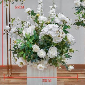 White Floor Arrangements ($50)