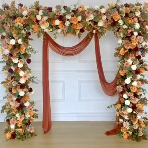 Terracotta Floral Arch - (Add-on $350)