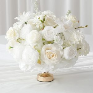Pure White Table Centerpiece