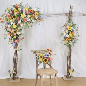 Wildflower Arch Swag Set (Add-on $175)