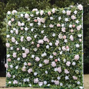 Pink Flower Wall Backdrop ($250)