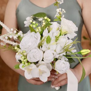 White Bridesmaid Bouquet ($30)