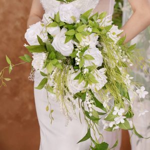 White Bridal Bouquet ($65)