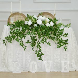 White Table Swag ($45)