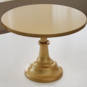 12" Gold Cake Stand ($20)